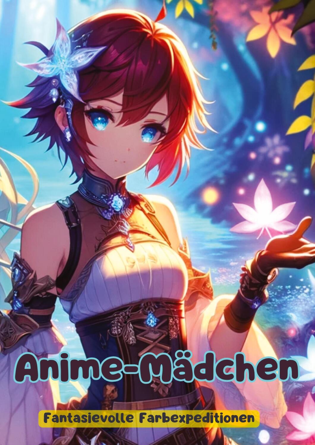 Cover: 9783384098764 | Anime-Mädchen | Fantasievolle Farbexpeditionen | Christian Hagen