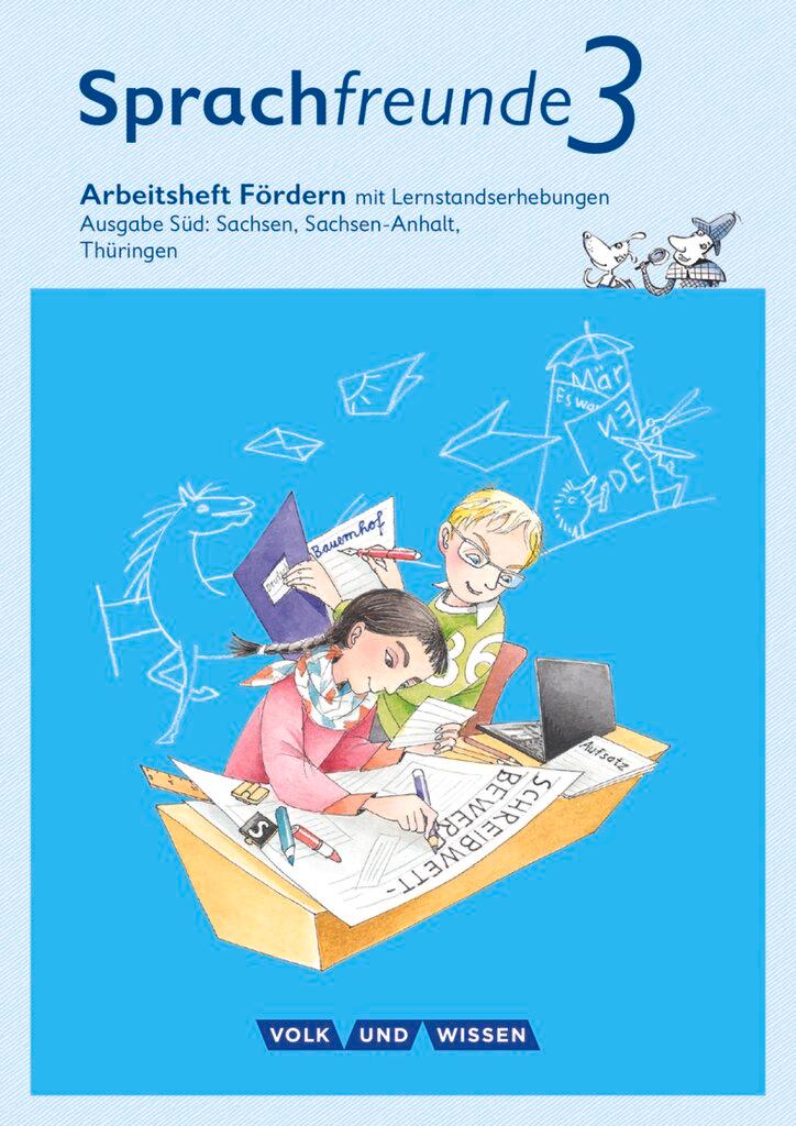 Cover: 9783060836581 | Sprachfreunde 3. Schuljahr. Arbeitsheft Fördern. Ausgabe Süd | Knöfler