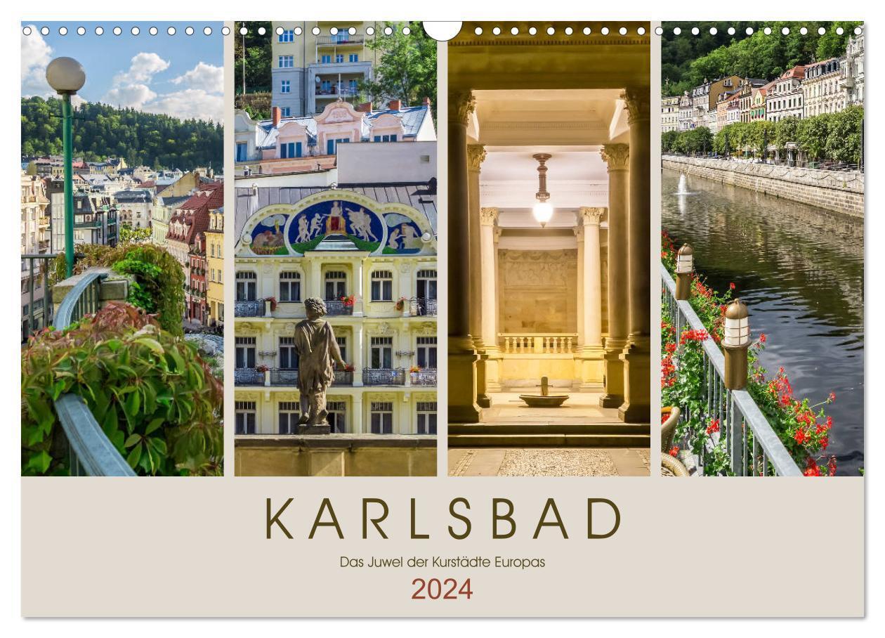 Cover: 9783383141751 | KARLSBAD Das Juwel der Kurstädte Europas (Wandkalender 2024 DIN A3...