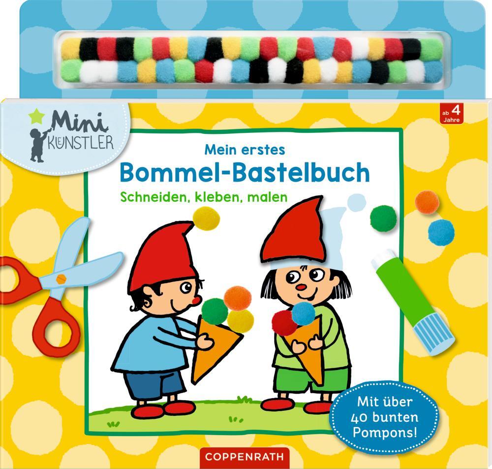 Cover: 9783649633150 | Mein erstes Bommel-Bastelbuch | Schneiden, kleben, malen | Taschenbuch