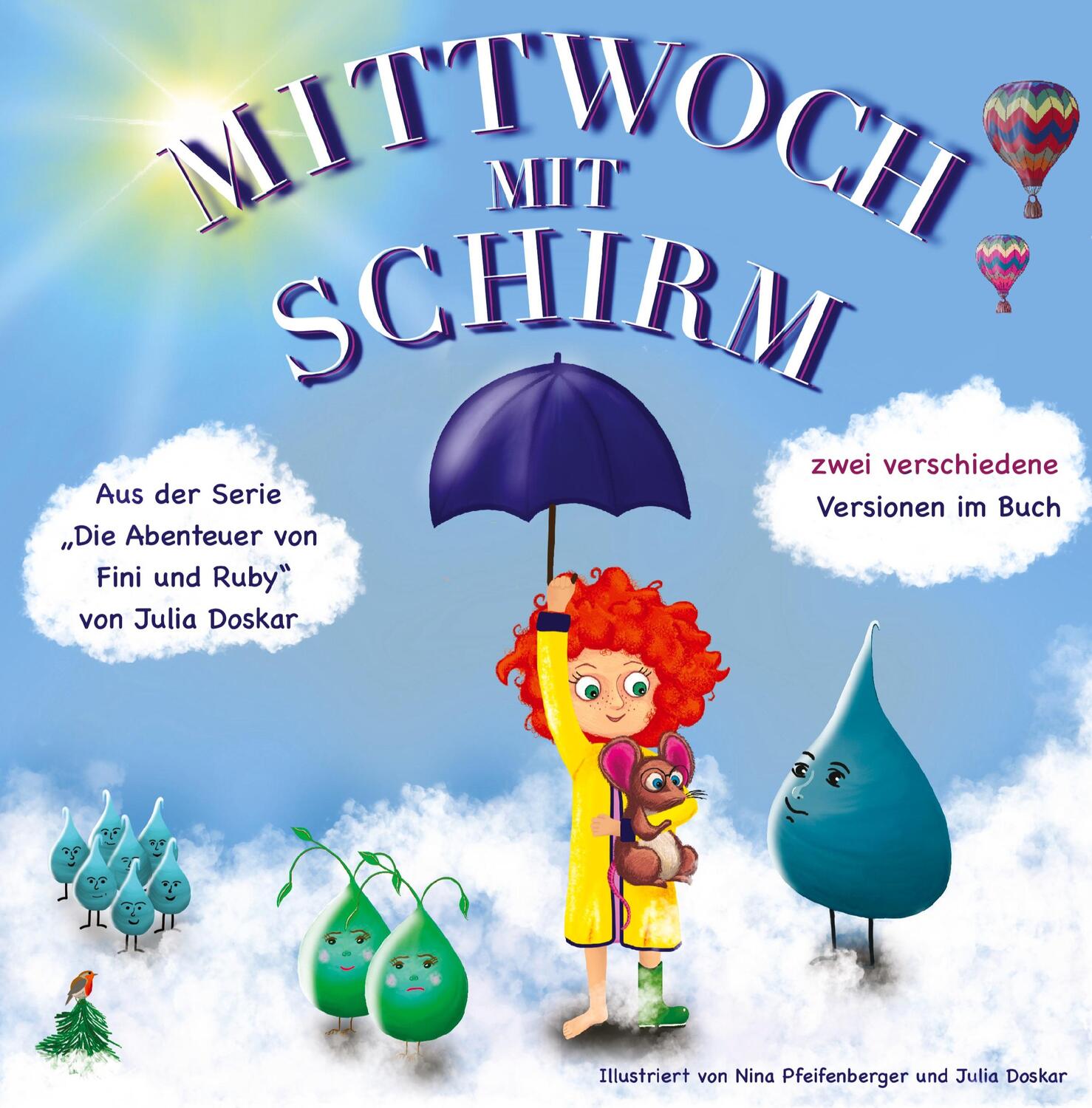 Cover: 9783347334434 | Mittwoch mit Schirm | Die Abenteuer von Fini und Ruby | Julia Doskar