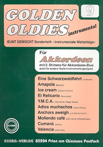 Cover: 9990051305746 | Golden Oldies Band 9 für Akkordeon Solo, Duo oder andere...