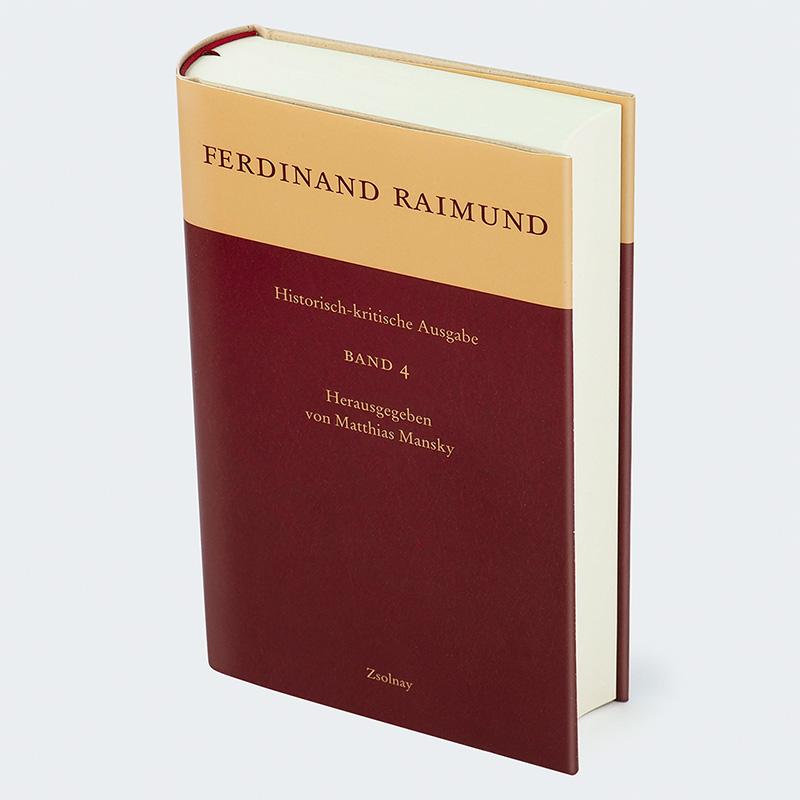 Bild: 9783552062634 | Historisch-kritische Ausgabe Band 4 | Ferdinand Raimund | Buch | 2025