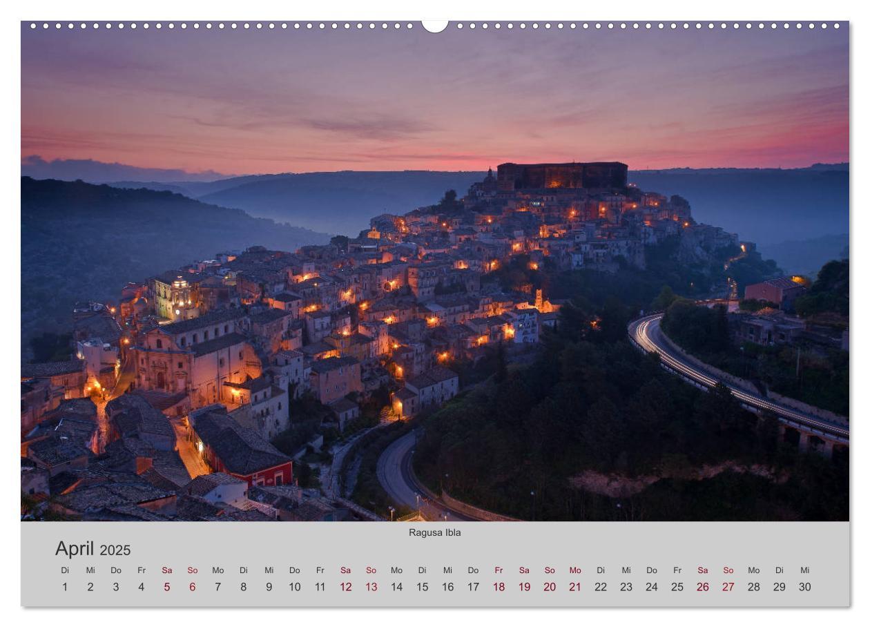 Bild: 9783435354757 | Sizilien 2025 (Wandkalender 2025 DIN A2 quer), CALVENDO Monatskalender