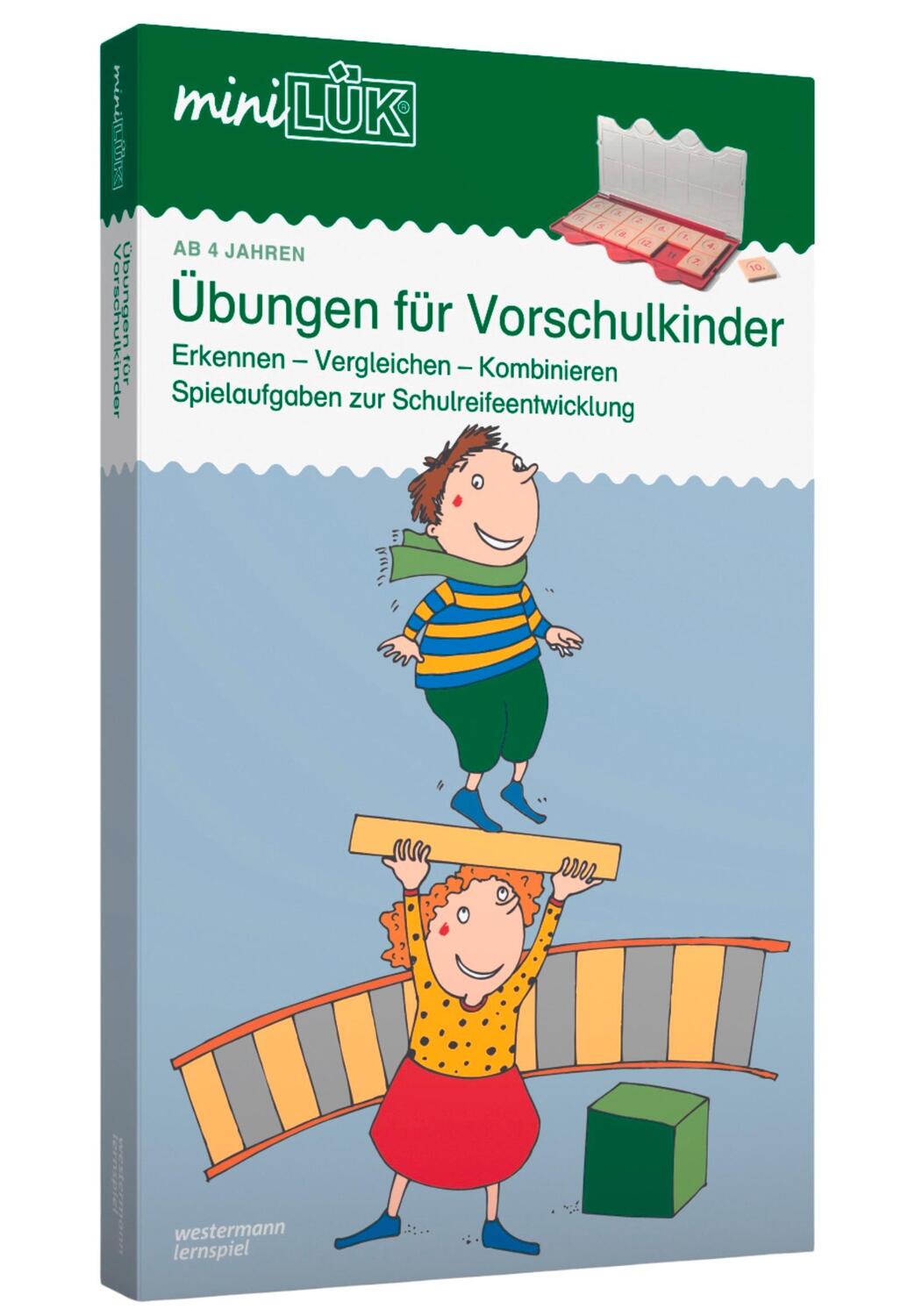 Cover: 9783894141059 | miniLÜK-Set Übungen für Vorschulkinder | mini LÜK-Sets | Deutsch