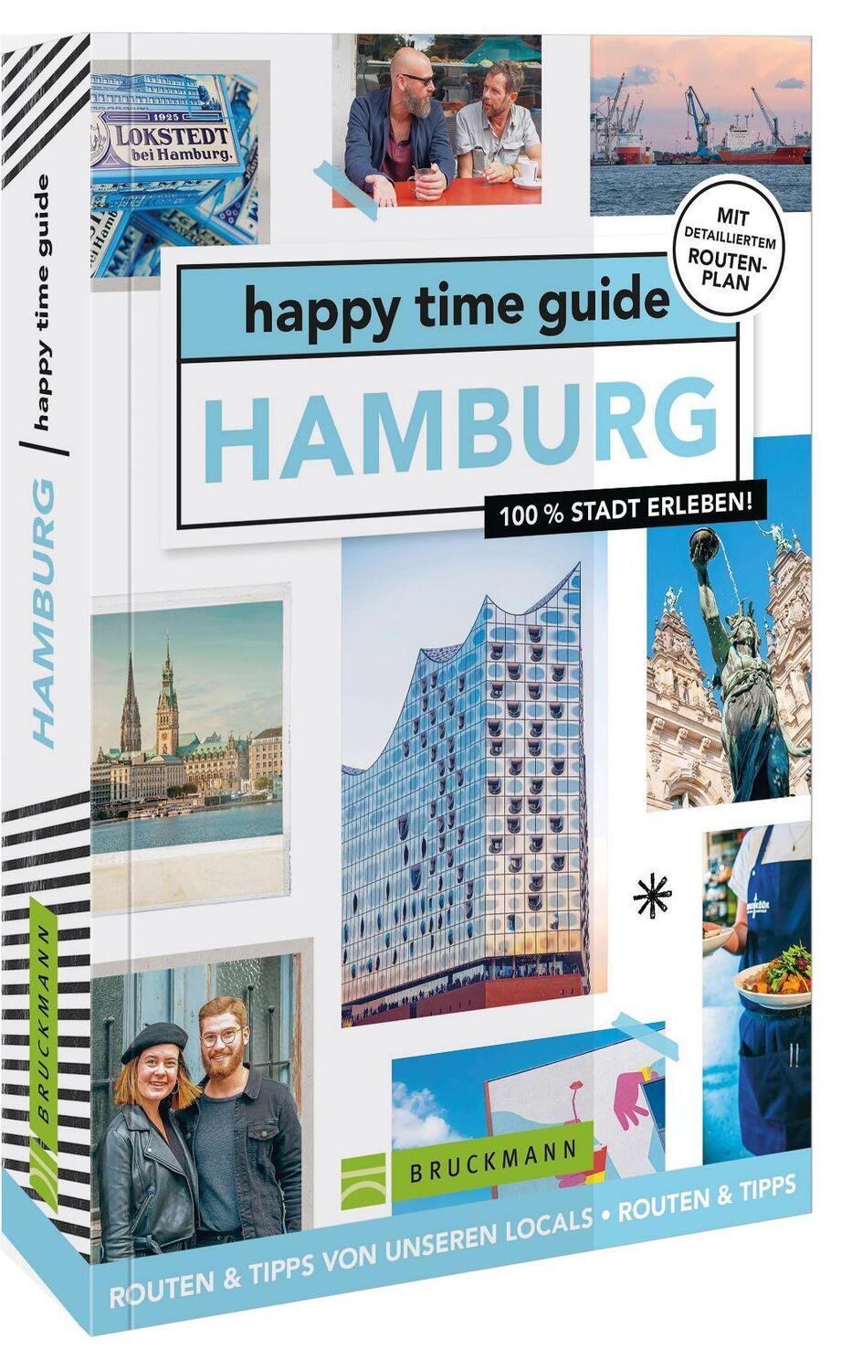 Cover: 9783734325762 | happy time guide Hamburg | 100 % Stadt erleben | Eva Rikkers | Buch