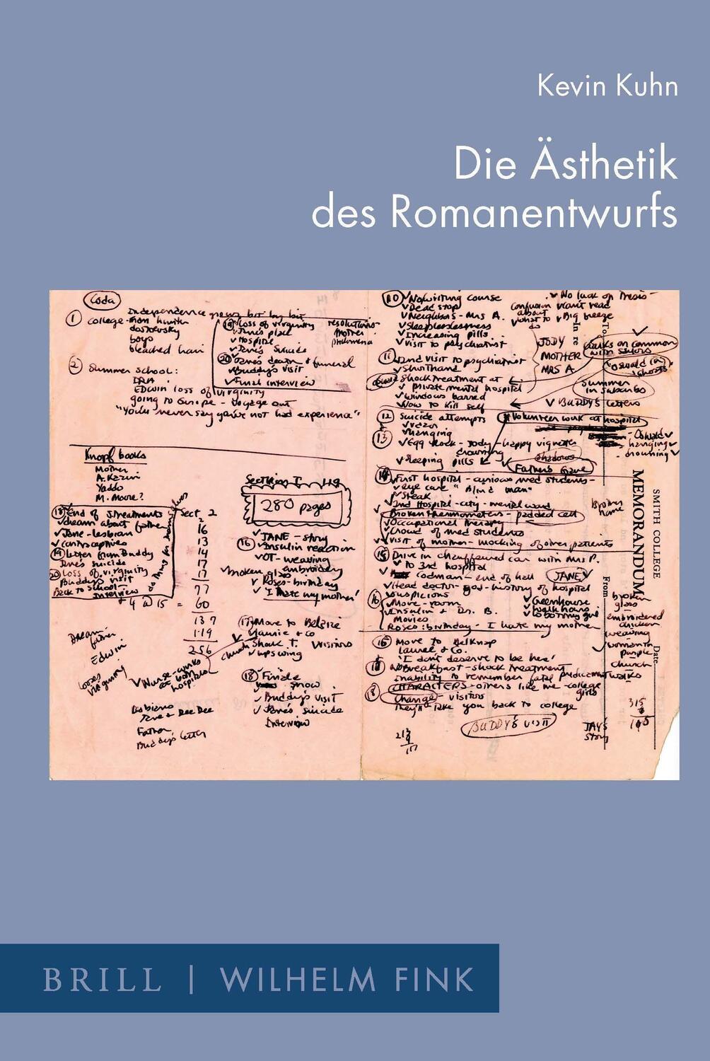Cover: 9783770565375 | Die Ästhetik des Romanentwurfs | Zur Genealogie des Schreibens 26 | VI