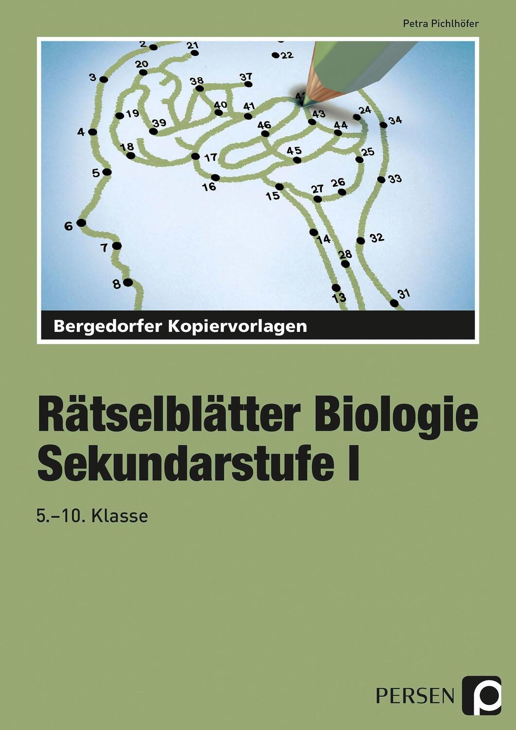 Cover: 9783834426291 | Rätselblätter Biologie | 5. bis 10. Klasse | Petra Pichlhöfer | Buch