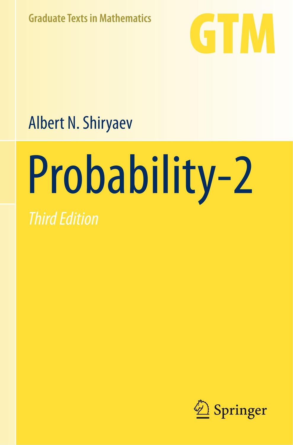 Cover: 9781071618295 | Probability-2 | Albert N. Shiryaev | Taschenbuch | Paperback | 2021