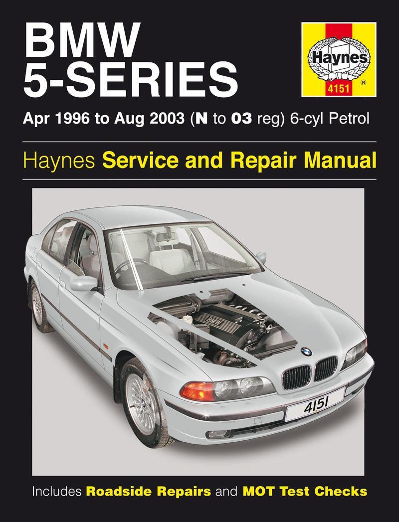 Cover: 9781785210457 | BMW 5-Series 6-cyl Petrol (April 96 - Aug 03) Haynes Repair Manual