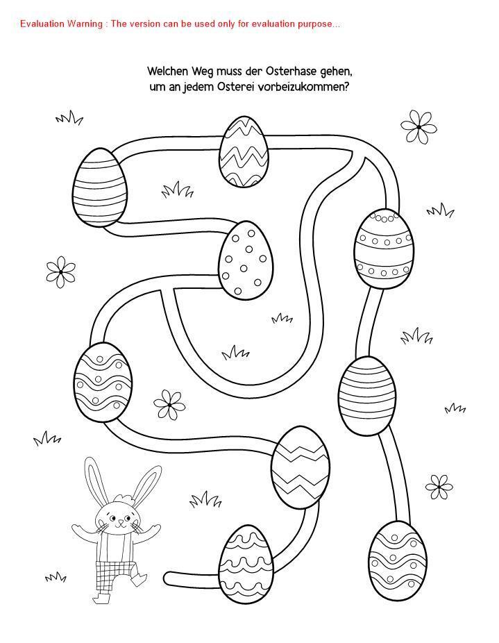 Bild: 9783849944360 | Mein Rätsel-Mal-Spaß Ostern Für Kinder ab 4 Jahren | Verlag | Buch