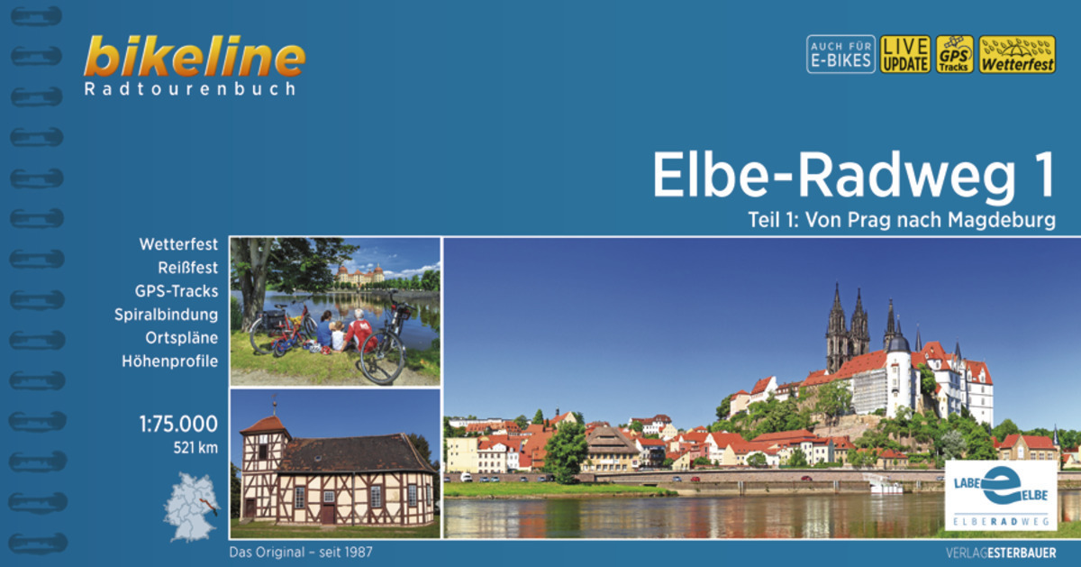Cover: 9783850009591 | Elbe-Radweg | Esterbauer Verlag | Taschenbuch | Spiralbindung | 2022