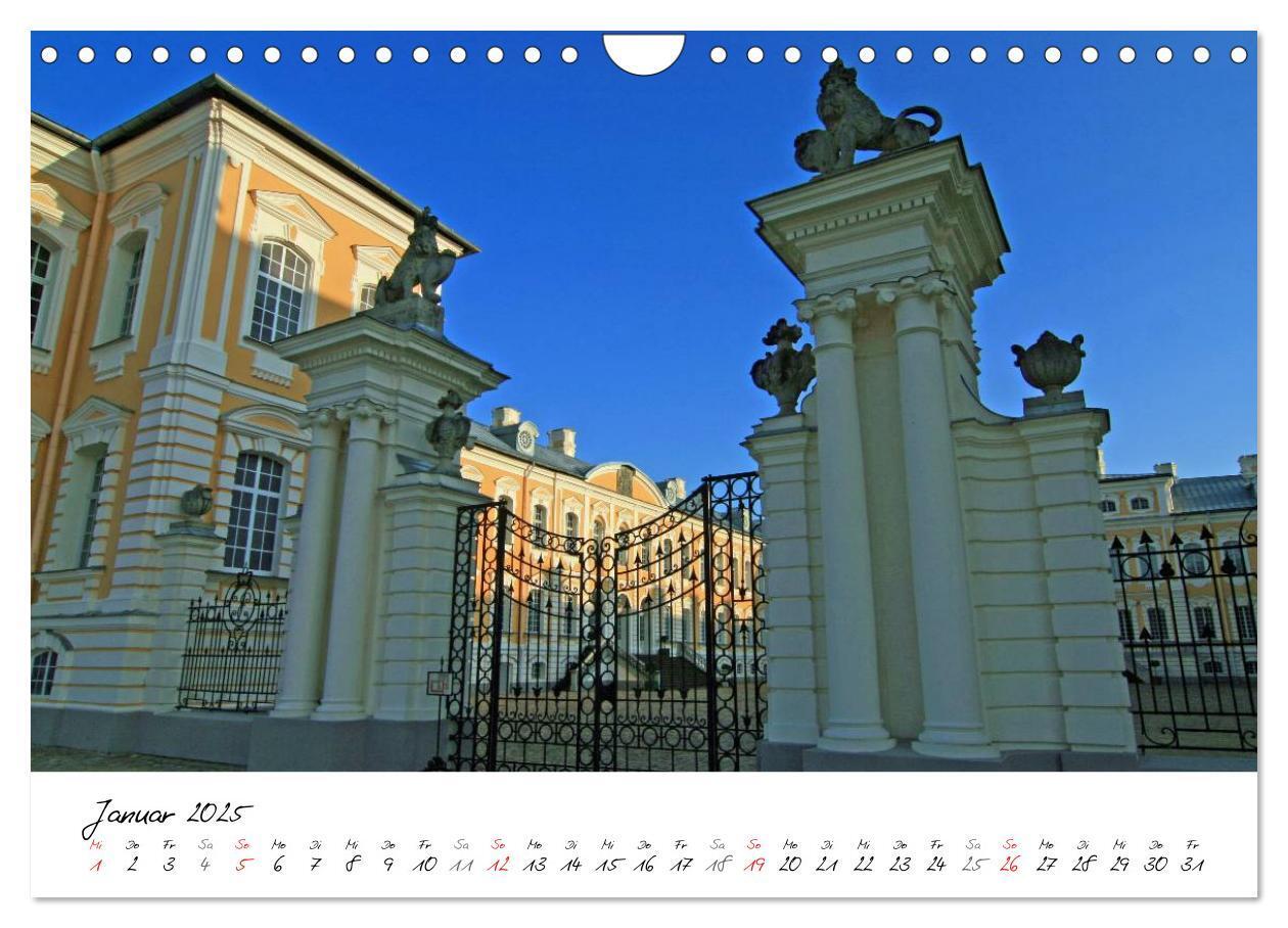 Bild: 9783435643332 | Litauen und Lettland (Wandkalender 2025 DIN A4 quer), CALVENDO...