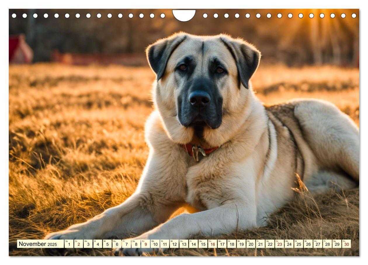 Bild: 9783457130636 | Kangal - der starke Herdenschutzhund (Wandkalender 2025 DIN A4...