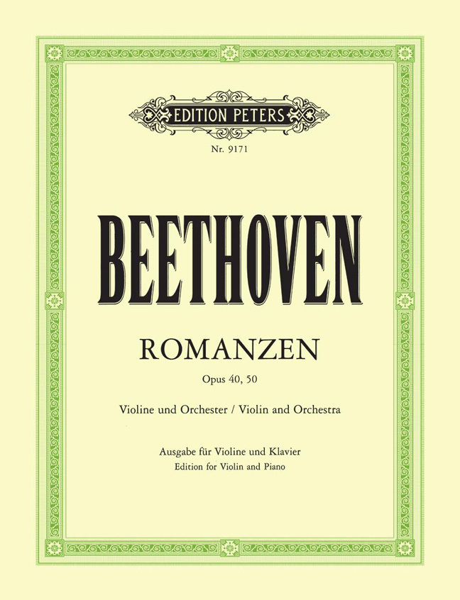 Cover: 9790014074098 | Romanzen für Violine und Orchester - G-Dur op. 40 · F-Dur op. 50