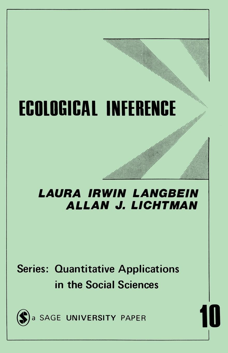 Cover: 9780803909410 | Ecological Inference | Laura Irwin Langbein (u. a.) | Taschenbuch