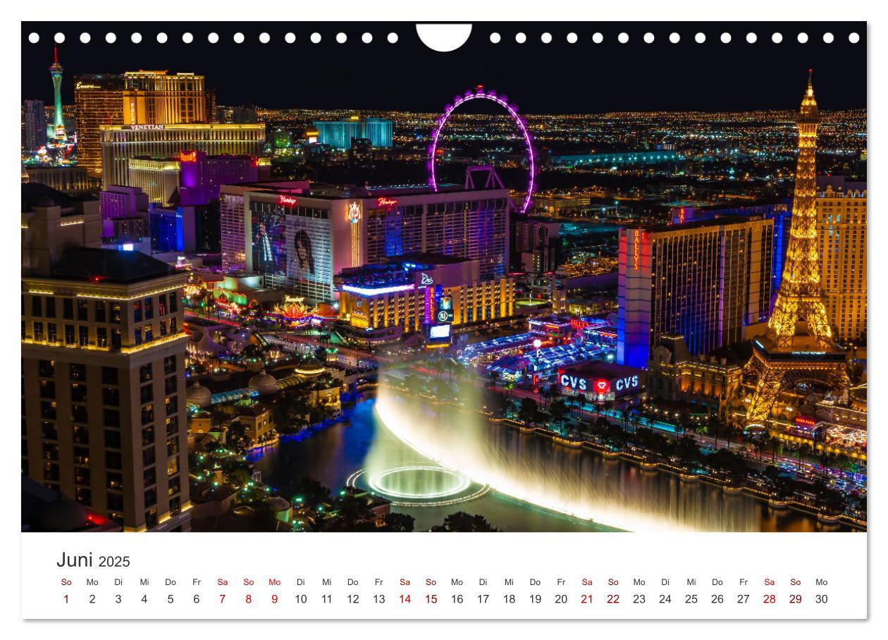 Bild: 9783435008261 | Las Vegas - Spiel, Spaß und Glück (Wandkalender 2025 DIN A4 quer),...