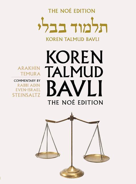 Cover: 9789653016019 | Koren Talmud Bavli Noe Edition, Vol 40: Arakhin, Temura,...