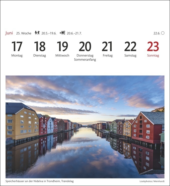 Bild: 9783840030574 | Norwegen Sehnsuchtskalender 2024. Urlaubsträume in einem...