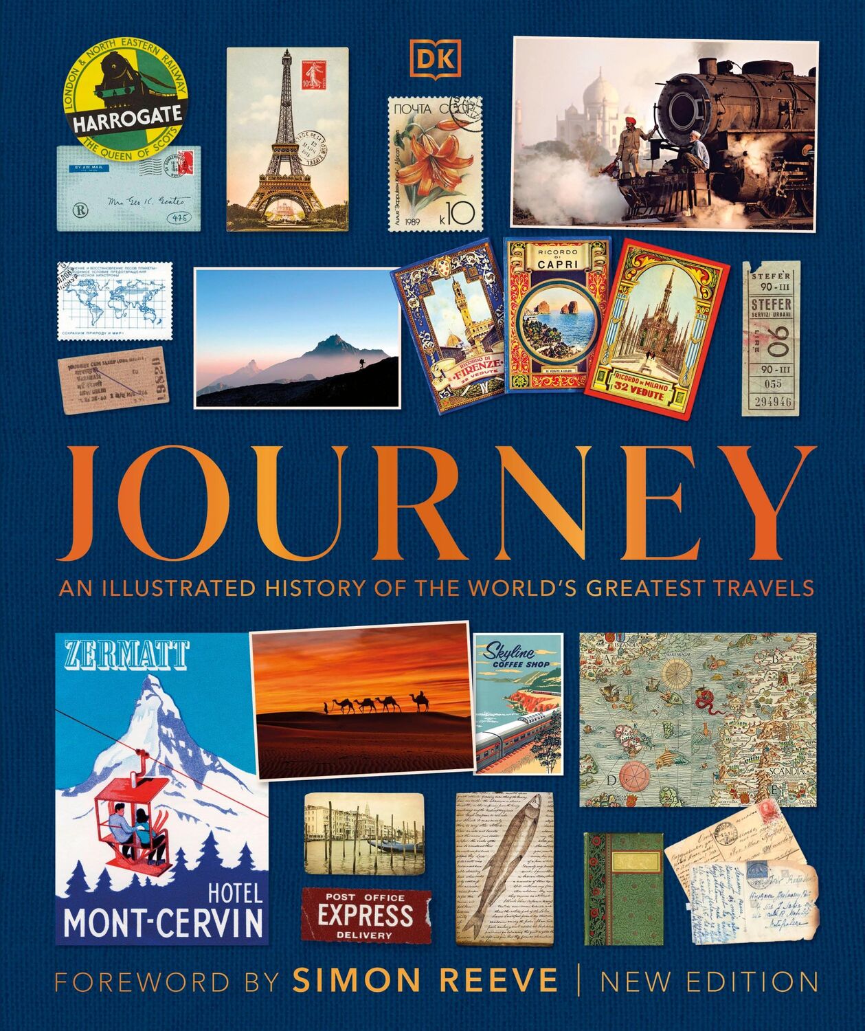 Cover: 9780241363638 | Journey | An Illustrated History of the World's Greatest Travels | Dk