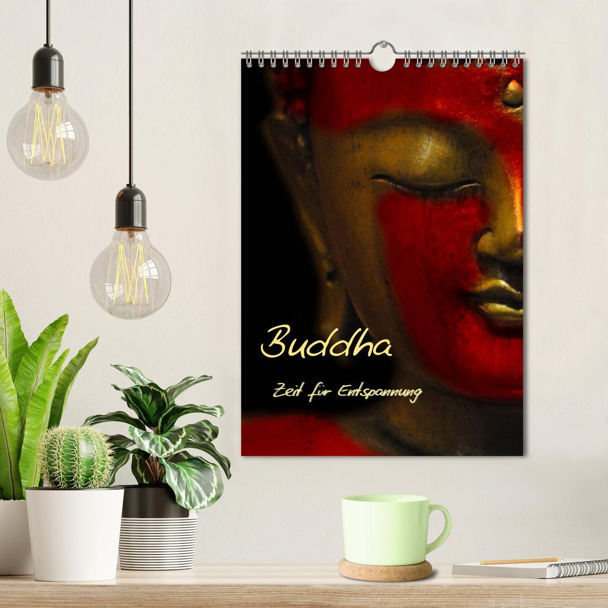 Bild: 9783457081600 | Buddha - Zeit für Entspannung (Wandkalender 2025 DIN A4 hoch),...