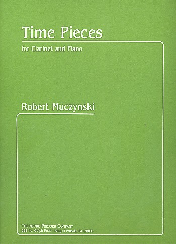 Cover: 9781598061697 | Time Pieces Opus 43 | Robert Muczynski | Buch | EAN 9781598061697