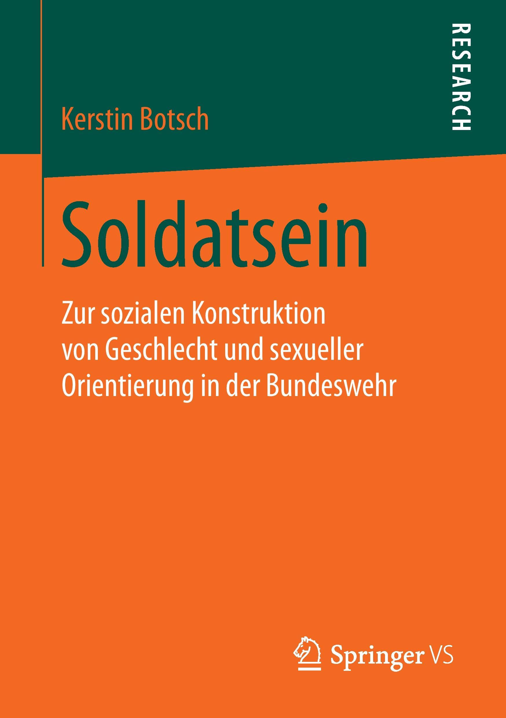 Cover: 9783658101350 | Soldatsein | Kerstin Botsch | Taschenbuch | Paperback | x | Deutsch