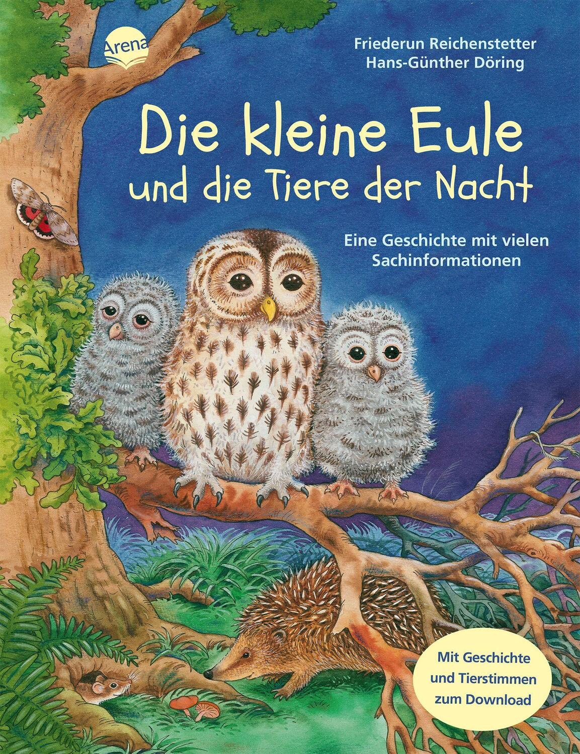 Cover: 9783401702155 | Die kleine Eule und die Tiere der Nacht | Friederun Reichenstetter