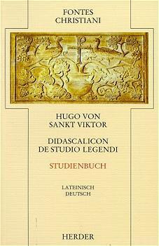 Cover: 9783451238109 | Fontes Christiani 2. Folge | Hugo von Sankt Viktor | Taschenbuch