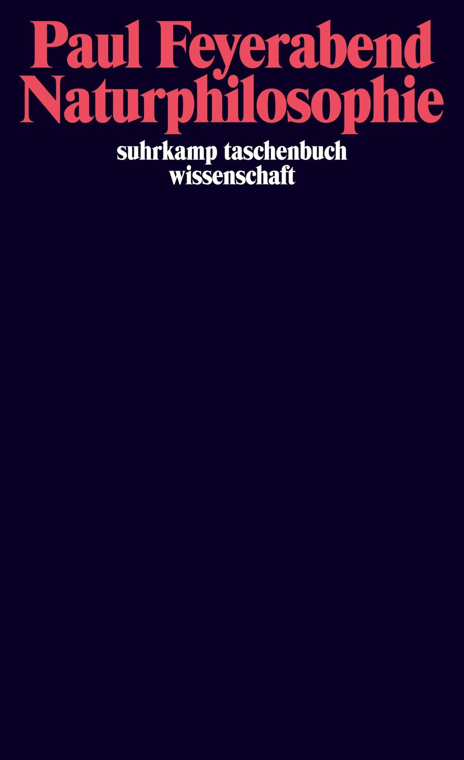 Cover: 9783518298572 | Naturphilosophie | Paul Feyerabend | Taschenbuch | 384 S. | Deutsch