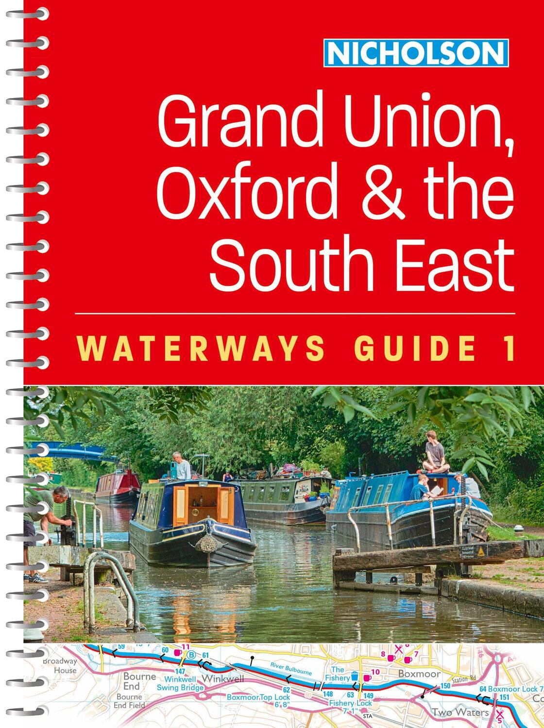 Cover: 9780008652869 | Grand Union, Oxford and the South East | Nicholson Waterways Guides