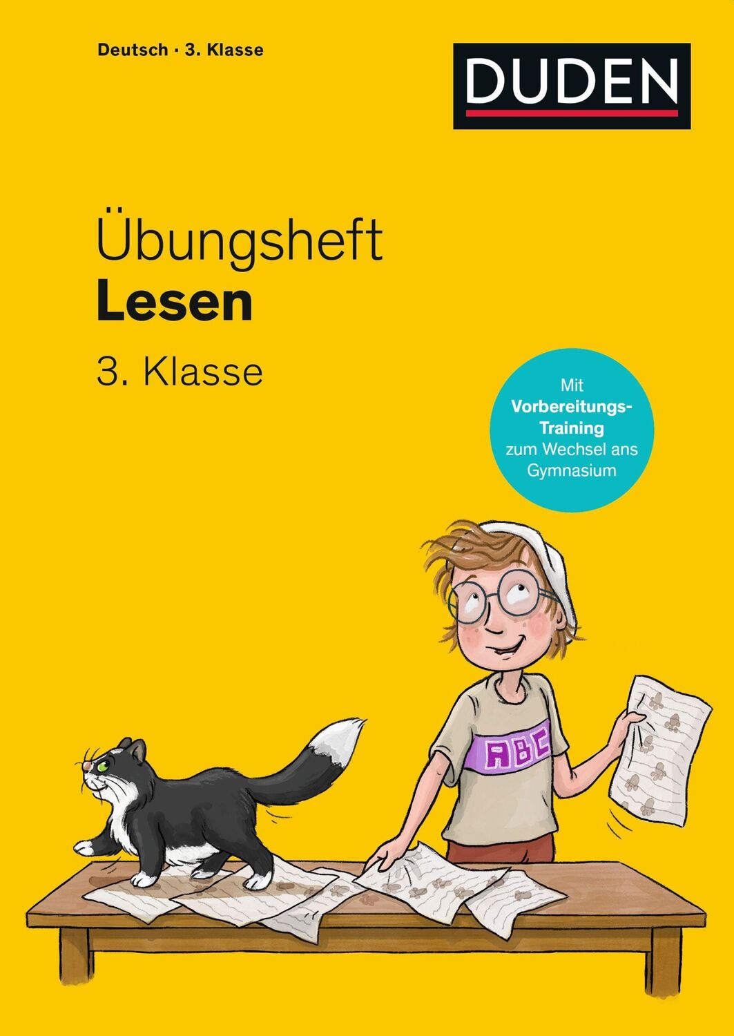 Cover: 9783411762941 | Übungsheft - Lesen 3. Klasse | Mit Stickern und Lernerfolgskarten