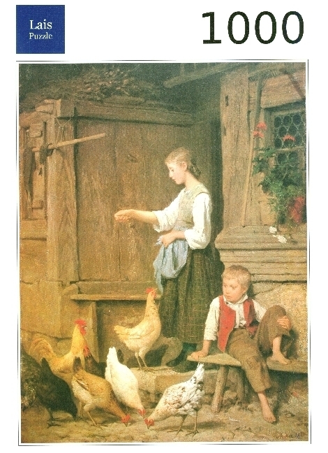 Cover: 4062069999936 | Mädchen die Hühner fütternd (Puzzle) | Albert Anker | Spiel | 2021