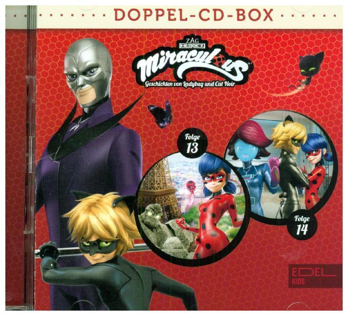 Cover: 4029759138204 | Miraculous - Doppel-Box, 2 Audio-CD | Folgen 13+14 | Audio-CD | 2 CDs