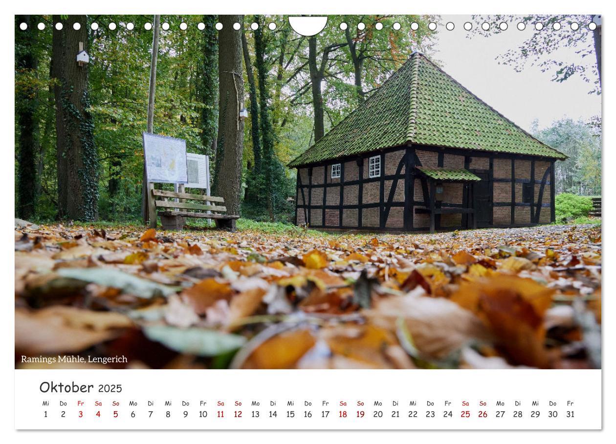 Bild: 9783457228074 | Emsland Impressionen (Wandkalender 2025 DIN A4 quer), CALVENDO...