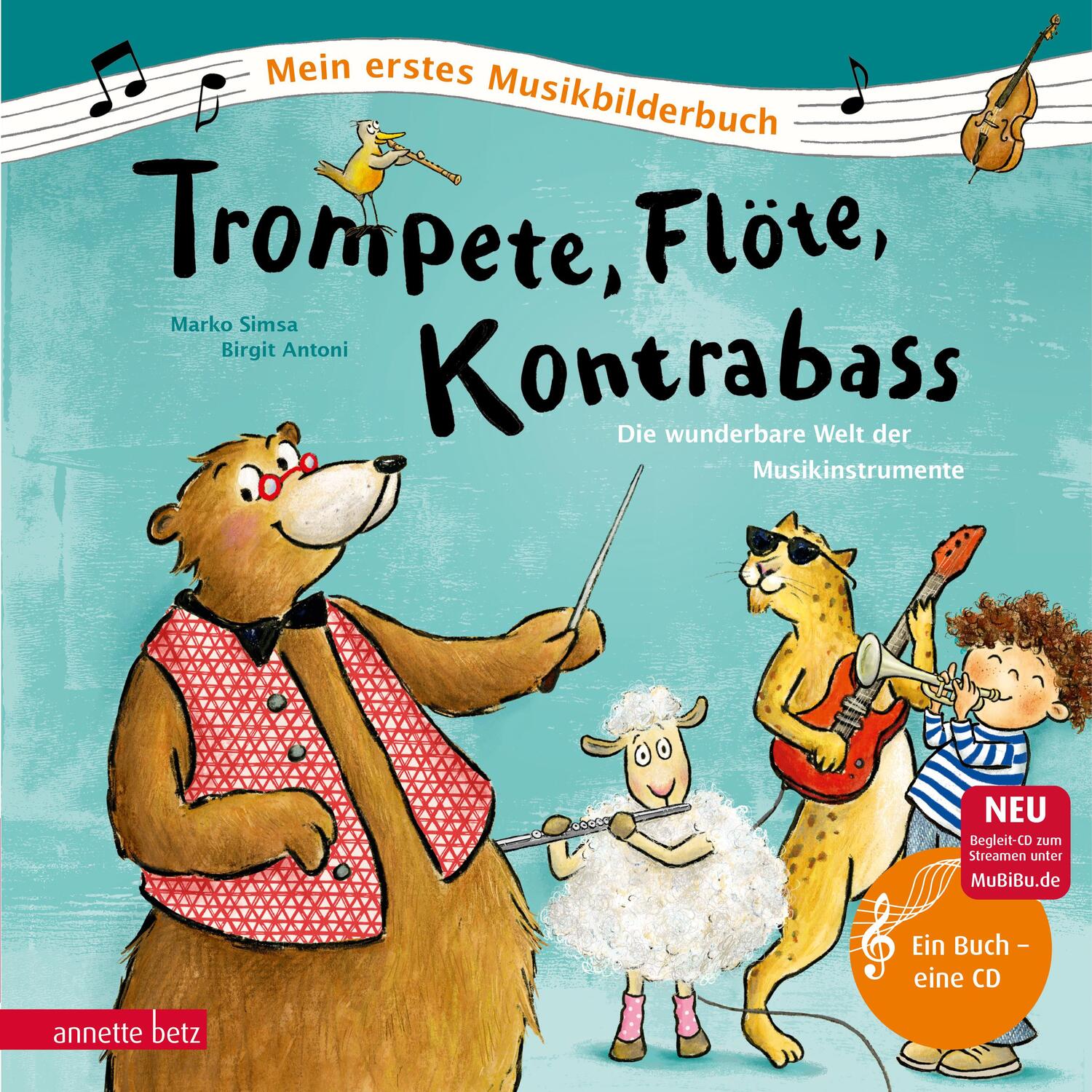 Cover: 9783219118193 | Trompete, Flöte, Kontrabass | Die wunderbare Welt der Musikinstrumente
