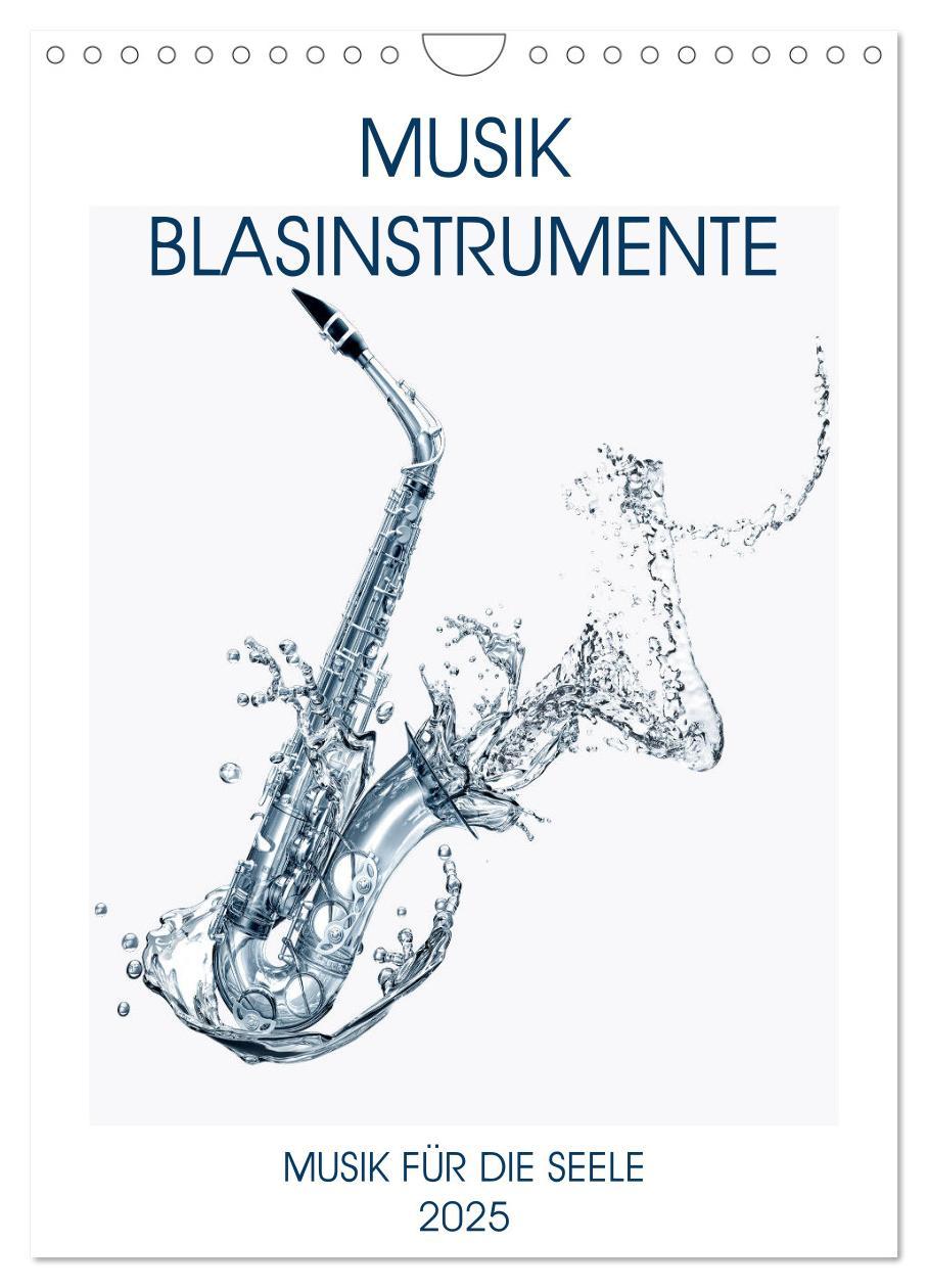 Cover: 9783435973729 | Musik Blasinstrumente (Wandkalender 2025 DIN A4 hoch), CALVENDO...