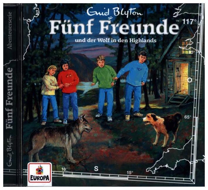 Cover: 888751832329 | Fünf Freunde und der Wolf in den Highlands, 1 Audio-CD | Enid Blyton