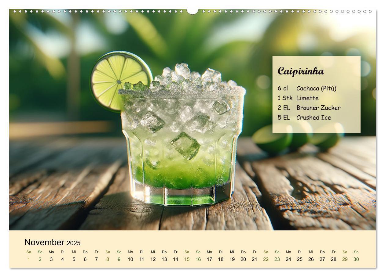 Bild: 9783383777660 | Cocktail-Klassiker (Wandkalender 2025 DIN A2 quer), CALVENDO...