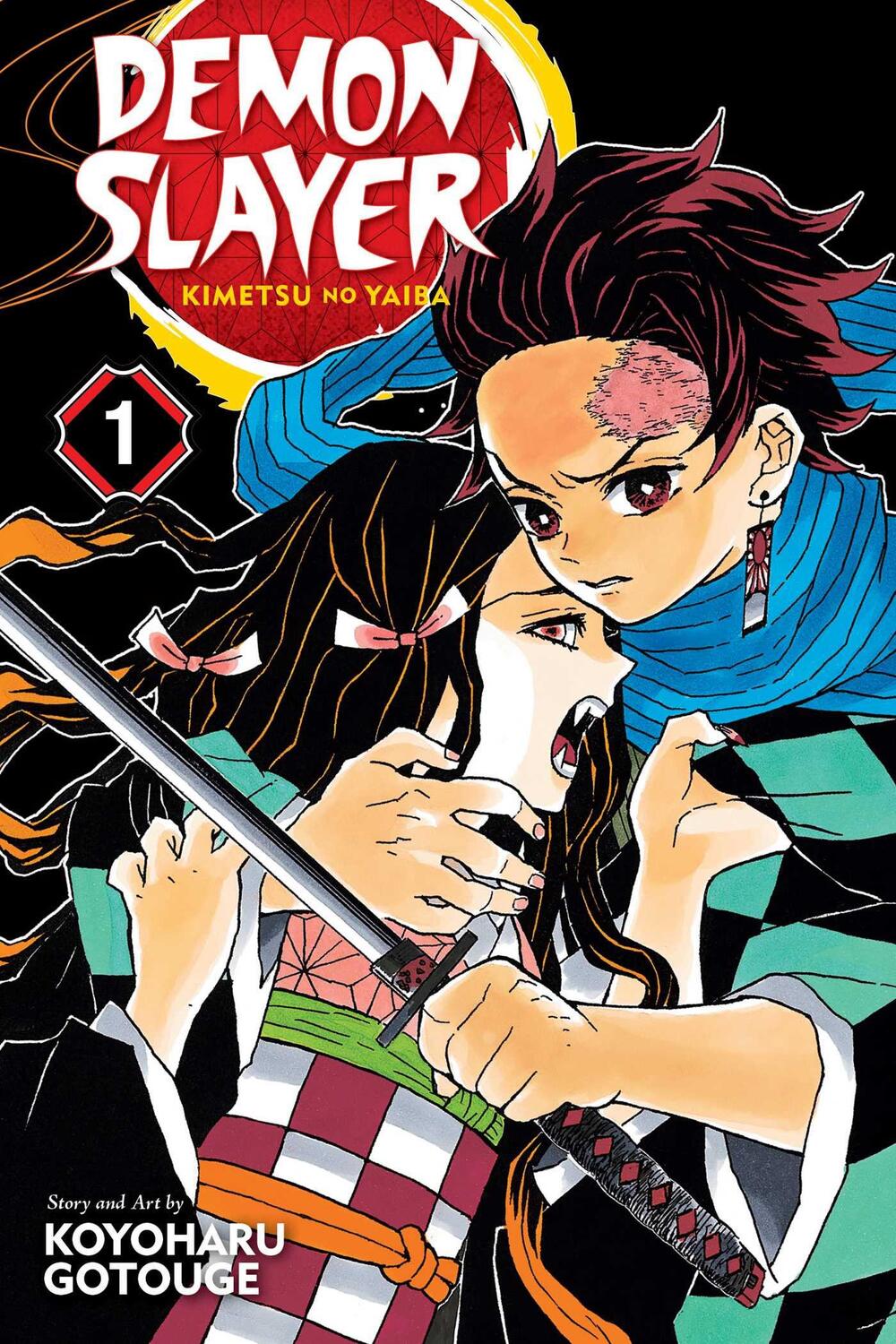 Cover: 9781974700523 | Demon Slayer: Kimetsu no Yaiba, Vol. 1 | Cruelty | Koyoharu Gotouge