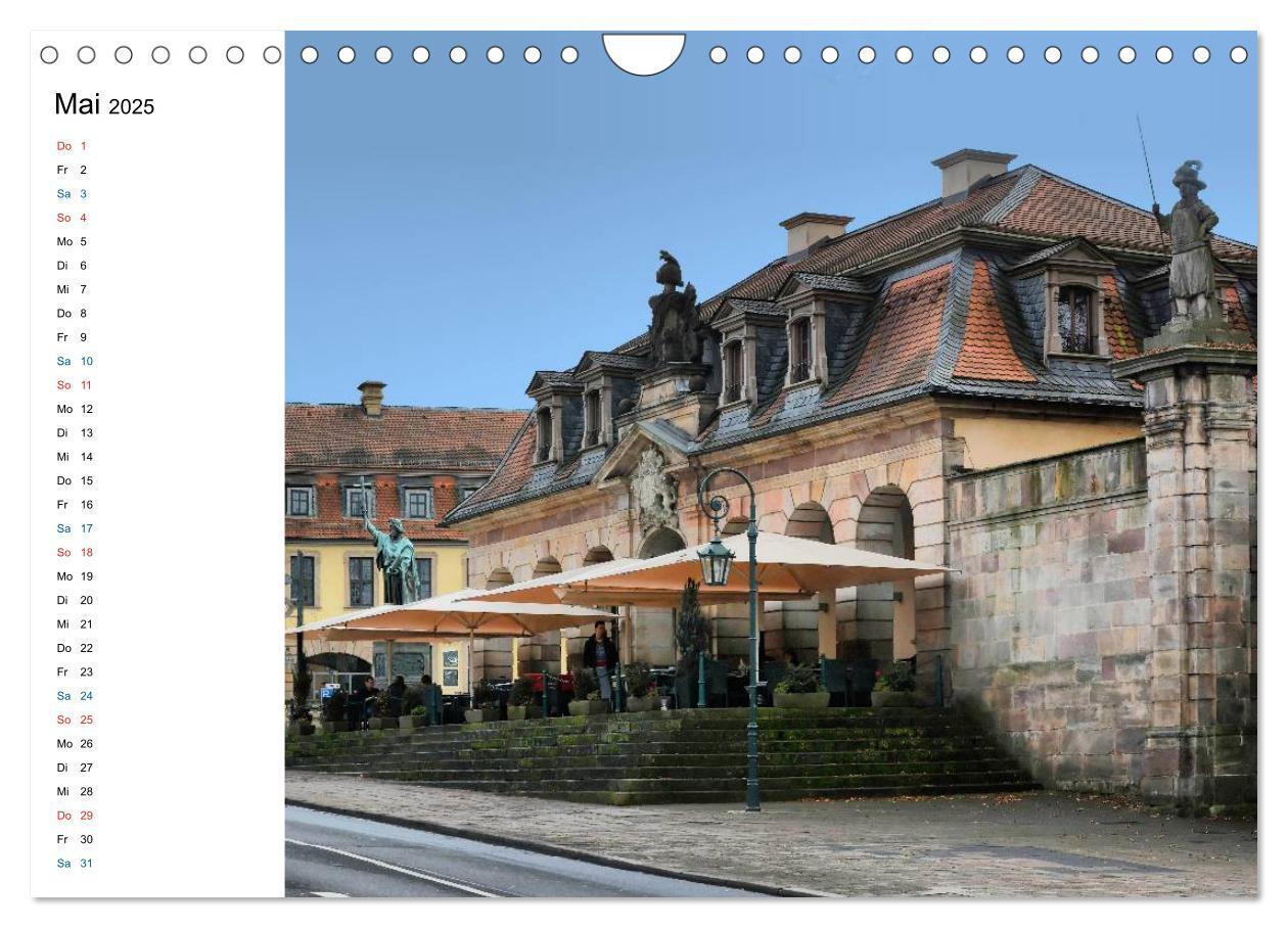 Bild: 9783435505449 | Fulda - die Barockstadt (Wandkalender 2025 DIN A4 quer), CALVENDO...