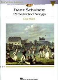Cover: 9781423446668 | Franz Schubert - 15 Selected Songs (Low Voice) Book/Online Audio...