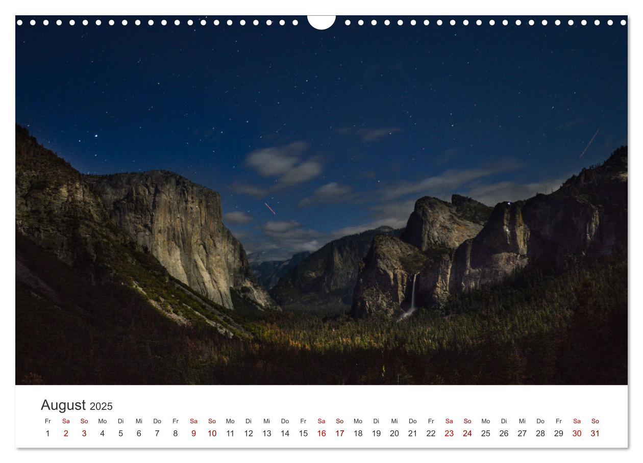 Bild: 9783435354863 | Yosemite - Nationalpark (Wandkalender 2025 DIN A3 quer), CALVENDO...