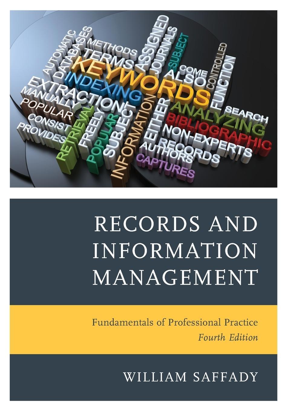 Cover: 9781538152546 | Records and Information Management | William Saffady | Taschenbuch