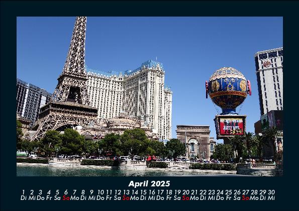 Bild: 9783755983156 | Las Vegas 2025 Fotokalender DIN A5 | Tobias Becker | Kalender | 2025