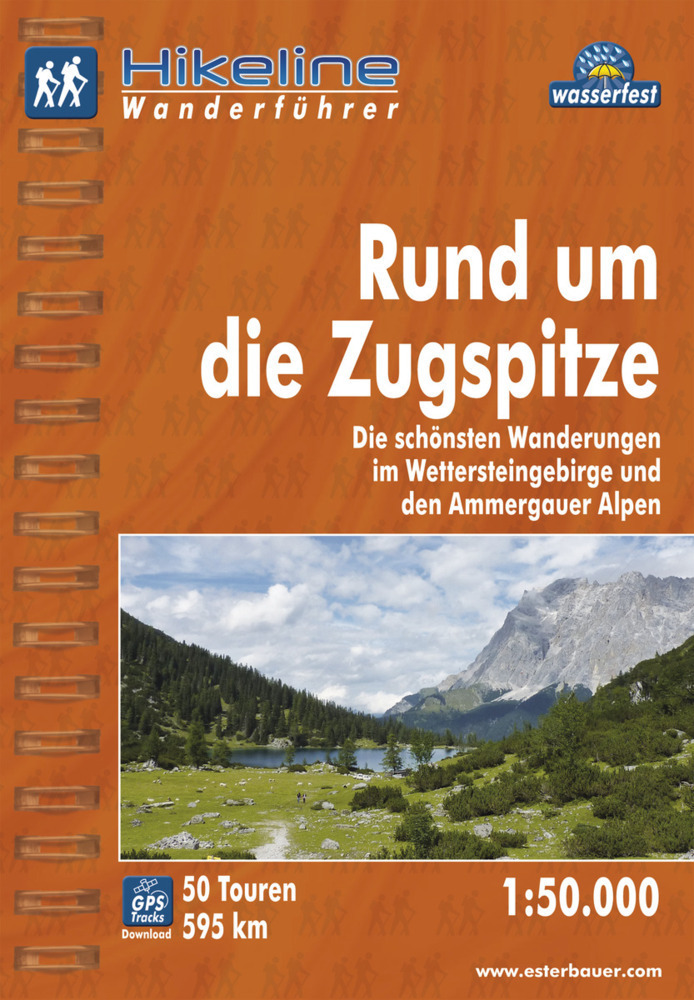 Cover: 9783850005784 | Hikeline Wanderführer Rund um die Zugspitze | Esterbauer Verlag | Buch