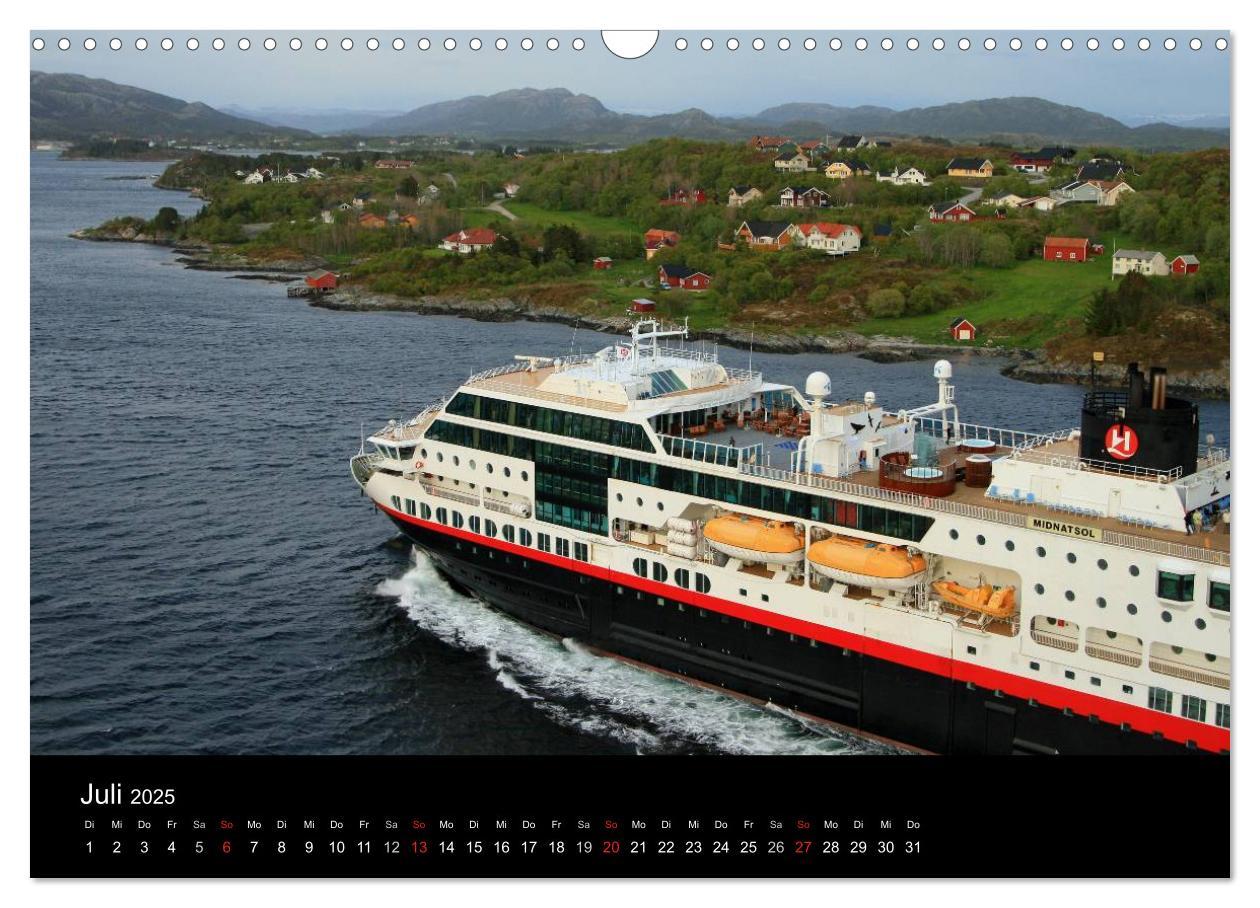 Bild: 9783435669202 | Hurtigruten - Entlang der norwegischen Küste (Wandkalender 2025 DIN...