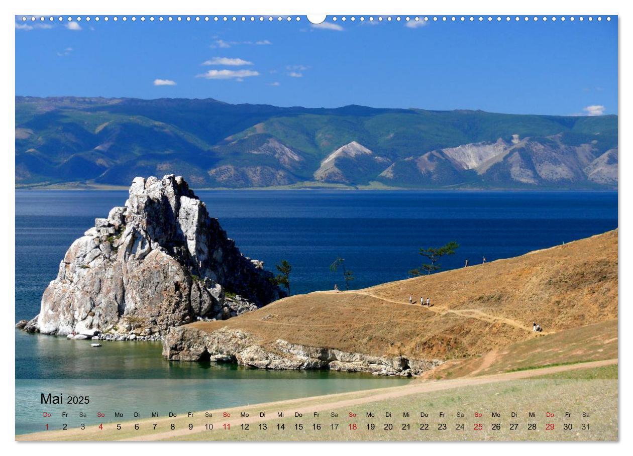 Bild: 9783435785070 | Olchon - Insel im Baikalsee (hochwertiger Premium Wandkalender 2025...