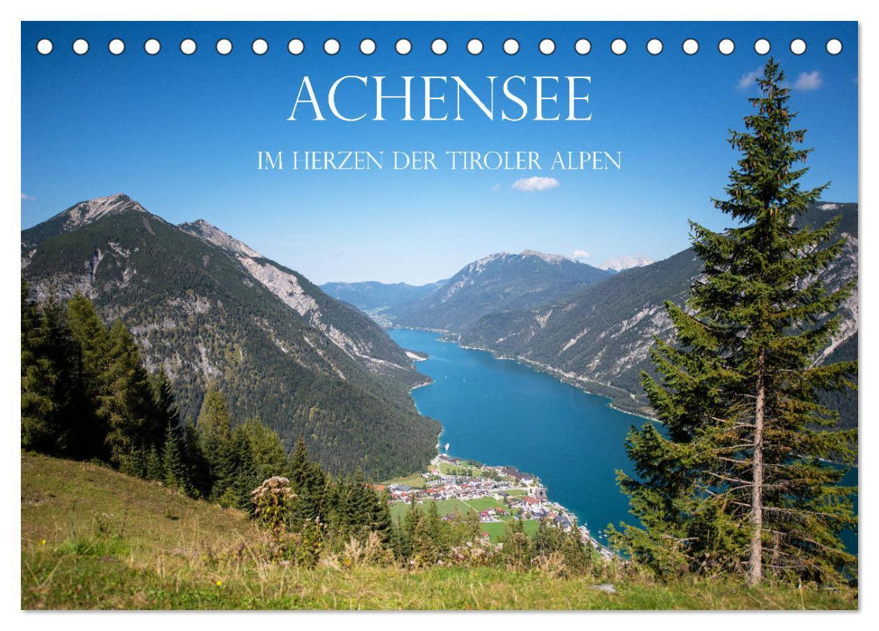 Cover: 9783435227136 | Achensee - im Herzen der Tiroler Alpen (Tischkalender 2025 DIN A5...