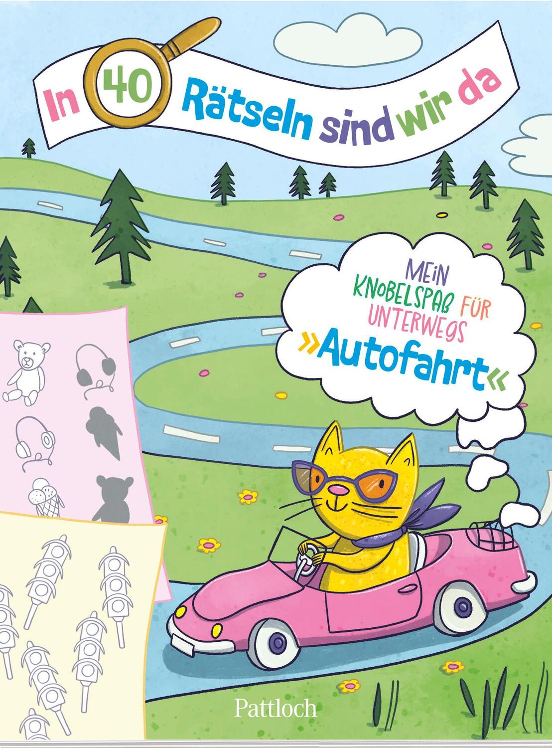 Cover: 9783629010483 | In 40 Rätseln sind wir da! - Autofahrt | Pattloch Verlag | Taschenbuch